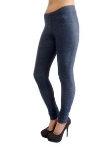Leggings extra largos Vivian's Fashions - Denim tejido (tallas grandes junior/junior) - Imagen 1 de 20