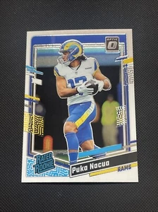 Puka Nacua 2023 Panini Donruss Optic Rated Rookie #238 Rams - Picture 1 of 3