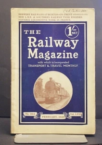 ** Rare Great Copy ** The Railway Magazine February 1926 No 344 By John Gains - Foto 1 di 15