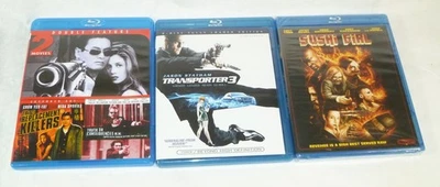 Blu-ray Lot The Replacement Killers / Truth or Consequences NM / Transporter 3 Foto 1 de 4