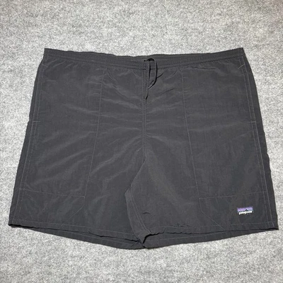 Patagonia Baggies Men's Shorts Size L Nylon Swim Black Trunks Running Lined  - Image 1 of 4