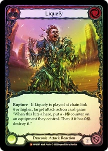 FAB  RAINBOW FOIL  Liquefy  - Uprising Card # 087 - Picture 1 of 1