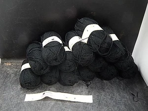 Schachenmayr nomotto Glanzperle Wolle 14 Knäuel schwarz Polyacryl Strickwolle - Bild 1 von 2