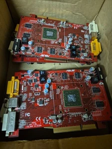 Lot ASUS ATI Radeon AH3650 512MB DDR2 AGP Video Card DVI-I 3650 Silent HTDI - Foto 1 di 2