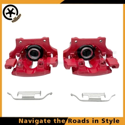 Pinza de freno trasera izquierda y derecha con soporte para BMW E90 323i 325i 325xi 328xi 2 piezas Foto 1 de 4