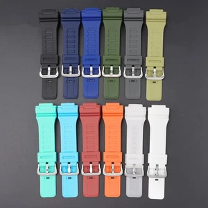 Correa de repuesto para reloj cierre de acero inoxidable para relojes Casio Aq-S810w - Imagen 1 de 33