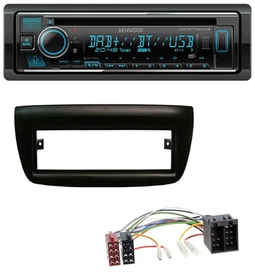 Kenwood MP3 Bluetooth DAB USB CD Autoradio für Fiat Doblo 12-15 Opel Combo 10-15 - Bild 1 von 4