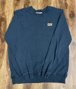 Sudadera para hombre Fjallraven cuello redondo talla grande azul pulóver camisa - Imagen 1 de 10