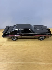 GMP 1970 Pontiac GTO Black “The Judge” With Case Pre-owned Missing Driver Mirro - Picture 1 of 9