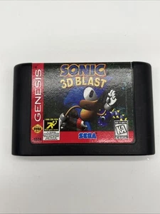 Cartucho auténtico Sonic 3D Blast Sega Genesis 1996 probado y funcionando - Imagen 1 de 8