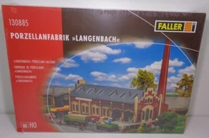 % - Faller H0 130885 Bausatz Porzellanfabrik "Langenbach" NEU & OVP - Picture 1 of 3