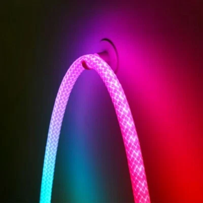 3m 5V 360 Round Waterproof RGB LED Neon Rope Light Strip Kit Flexible Home Decor - Image 1 of 4