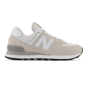 New Balance 574 Classic Scarpe da Uomo Sneaker Sportive Beige Grigie Bianca Grey - Foto 1 di 6