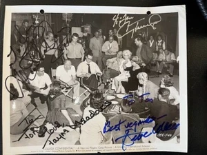 Steve Allen, Jayne Meadows, Conway Twitty & Mamie Van Doren Hand Signed Photo - Picture 1 of 7