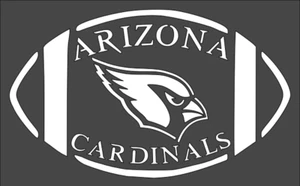 1- 5x8 inch Stencil, (PE-20) Arizona Cardinals (6mil)***** - Picture 1 of 2