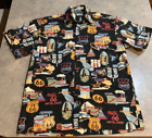 High Seas Trading Shirt Vintage Americana Route 66 Hawaiian Aloha Size S