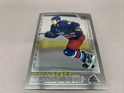 2000-2001 Topps Chrome Hockey Card #227 Kevyn Adams Columbus Blue Jackets - Image 1 of 4