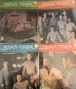 Star Trek Original Stories for Children Vintage 1979 Peter Pan Records Set of 4 - Foto 1 di 5