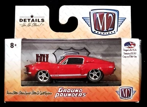 M2 Machines 67 1967 Shelby G.T. 500 Ground Pounders Collectible Car R16 17-02 - Picture 1 of 2