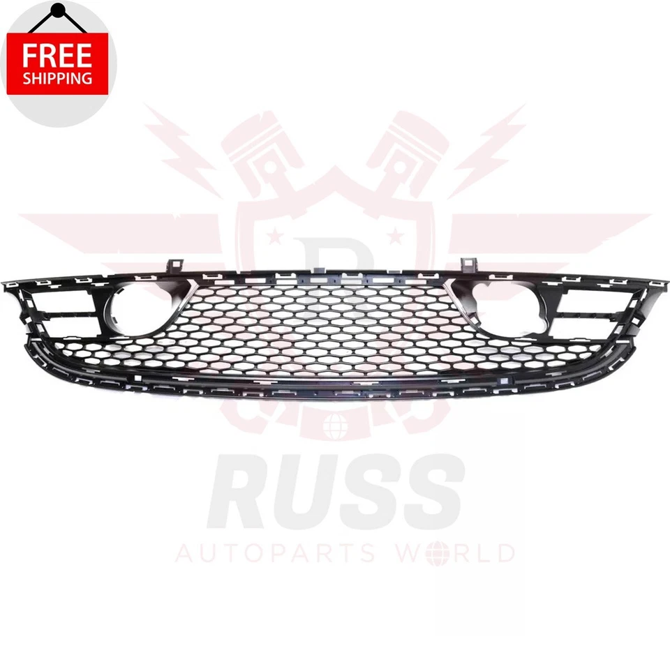 New Front Bumper Grille Textured Black Fits 2015-2017 Chrysler 200 CH1036135 Foto 1 de 4