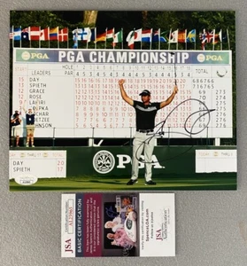 2015 PGA CHAMPIONSHIP WHISTLING STRAITS JASON DAY SIGNED 8x10 PHOTO JSA AL25965 - Picture 1 of 1