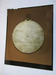 Astrolabio Transparencia FOTO SOLO NO OBJETO imagen del catálogo de ventas de ciencia - Imagen 1 de 1