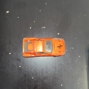 USED Corgi Ferrari Testarossa Orange 1980 Diecast Scale 1:64 Free Delivery - Picture 1 of 5