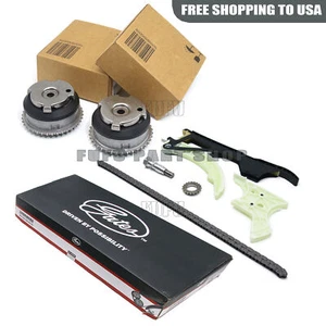 OEM Timing Chain Kit Exhaust Intake Camshaft VVT for BMW 320 328 X5 N51 N52 S55 - Picture 1 of 12
