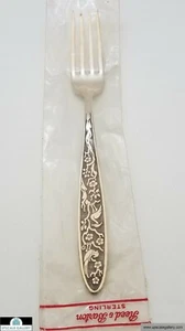 Horquilla de lugar de plata esterlina Reed & Barton Tree of Life 7 5/8" *Totalmente nueva*  - Imagen 1 de 1