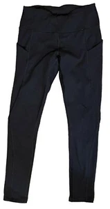 Ewedoos Leggings Women’s M See Measurements Black Fleece Lined Pockets Slim Pant - Picture 1 of 2