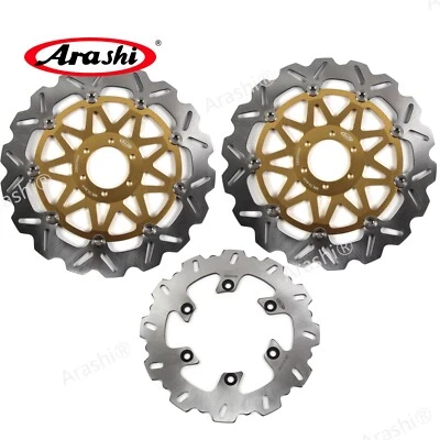 Rotores de discos de freno delanteros traseros para Ducati Monster 620 696 750 800 900 916 1000 Foto 1 de 4
