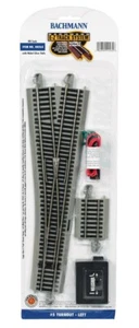 Bachmann E-Z Track ~ New 2025 ~ #5 Turnout Switch - Left - HO Scale 44565 - Picture 1 of 1