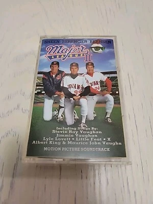 Major League II Soundtrack Cassette  Stevie Ray Vaughan Lyle Lovett Albert King - Image 1 of 2