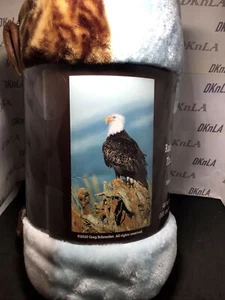 "American Bald Eagle" extra langer (40 x 68 Zoll) Überwurf von Rachelle - brandneu - Bild 1 von 11