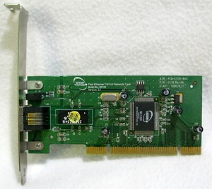 Network Everywhere NC100 Fast Ethernet 10/100 PCI LAN Card Adapter GOOD - TESTED - Picture 1 of 5