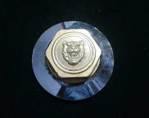 Jaguar Chrome Gold Center Cap OEM Vintage USED  - Picture 1 of 7