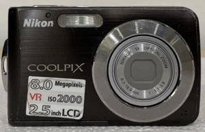 Nikon Coolpix S210 8,0-MP-Digitalkamera - OBJEKTIVFEHLER, BITTE LESEN! - Bild 1 von 11