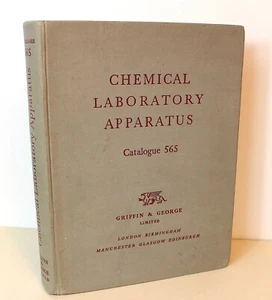 CHEMICAL LABORATORY APPARATUS Catalogue 56 S Griffin & George Group 1956 Pricing - Picture 1 of 6
