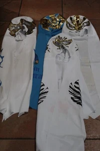#315 CAPE 4 Pzas KIDS MYZTEZIZ MISTICO SIN CARA Wrestling Lucha Libre Capa lck - Picture 1 of 15