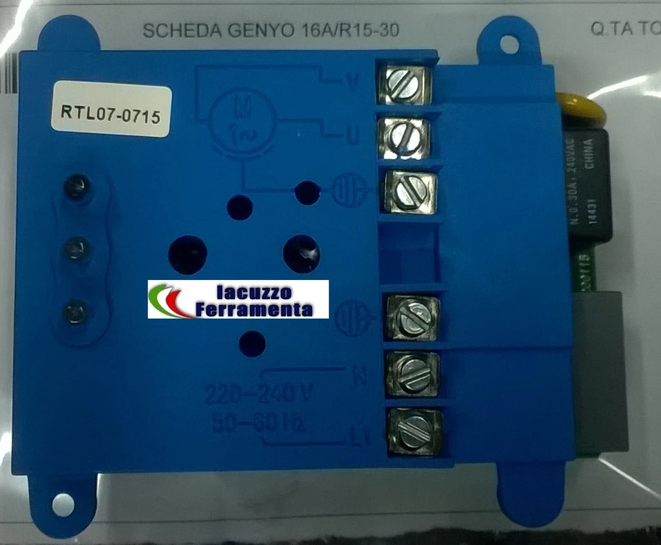 SCHEDA ELETTRONICA PRESSCONTROL PRESS CONTROL LOWARA GENYO 16/A/R15-30 - Immagine 1 di 1