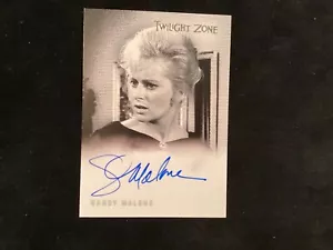 TWILIGHT ZONE A-88 NANCY MALONE AUTOGRAPHED CARD - Picture 1 of 2