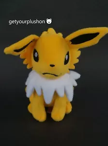 NINTENDO POKEMON TOMY 2016 GIALLO JOLTEON PELUCHE 7" - Foto 1 di 2