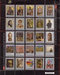 Albania 2004. 50 ANIVERSARIO DE GALERÍA DE ARTE, fotos. Juego de hojas montadas sin montar o nunca montadas - Imagen 1 de 1