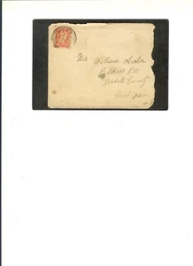 CANADA Entire #37 pmk. 7-28-1896 Toronto to Calkins, MI. with enclosure - Picture 1 of 4