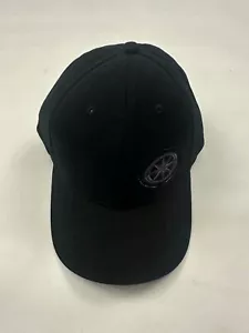 Yamaha Logo Graphic Black Adjustable Baseball Cap Hat One Size - Picture 1 of 6