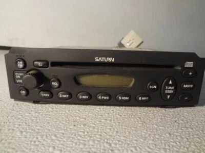 Radio CD AM/FM U1C para sedán serie S Saturn 00-02 Foto 1 de 4