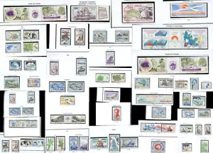 FRENCH ANTARCTIC TAAF SETS + SINGLES VF USED SOME GROUPED BY YEAR - Picture 1 of 15