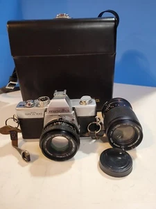 Minolta SRT100 35mm Camera With Padded Case And Extra Lense - Picture 1 of 8