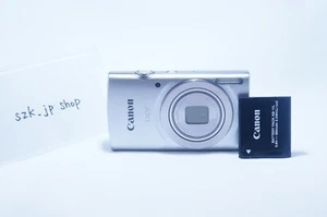 Near Mint Canon Digital Camera PowerShot IXY 200 ELPH 185 180 20MP Silver - Picture 1 of 18