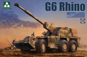 Kit modelo obús autopropulsado Takom 2052 G6 Rhino SANDF 1/35 - EE. UU. - Imagen 1 de 1